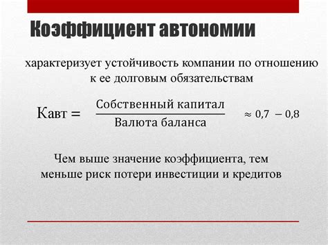 Рост финансовой независимости