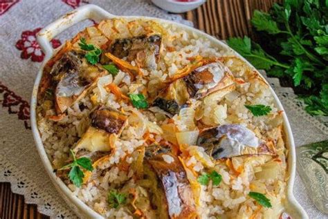 Рыба с рисом в духовке: лучший рецепт и секреты приготовления
