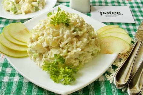 Салат с куриной грудкой и яблоком: свежесть и полнота питания