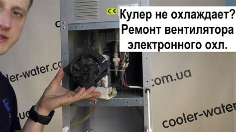 Самостоятельный ремонт кулера для воды