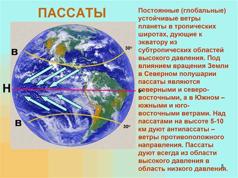 Северные ветры и их роль