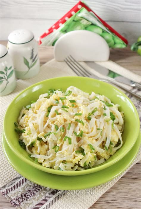 Секреты варки лапши с яйцом