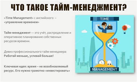 Секреты планирования и управления временем