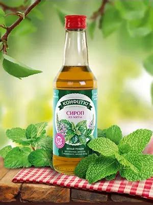 Сироп из мяты: вкусное и освежающее напиток