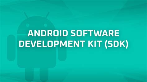 Скачайте и установите Android Software Development Kit (SDK)
