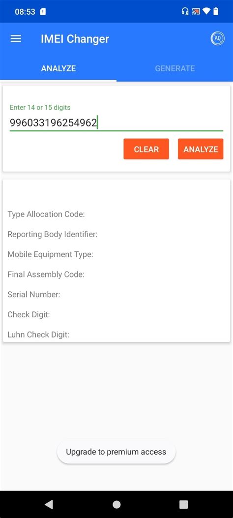 Скачивание и установка IMEI Changer