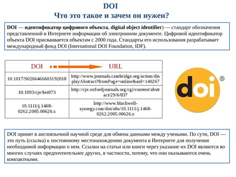 Скопируйте значение DOI из описания статьи
