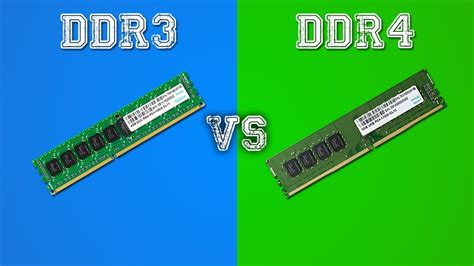 Скорость работы памяти DDR3 и DDR4