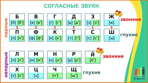 Сложные сочетания звуков и их произношение в русской азбуке