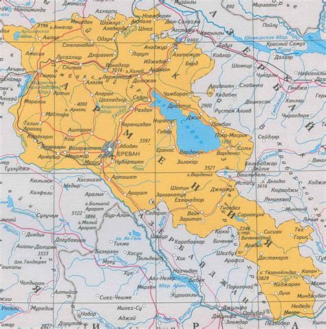 Советы для успешного использования карты Армении
