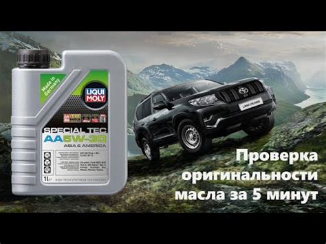 Советы и рекомендации по проверке оригинальности масла
