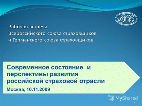 Современное состояние отрасли и перспективы развития