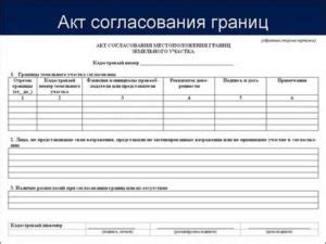 Согласование границ участков с соседями