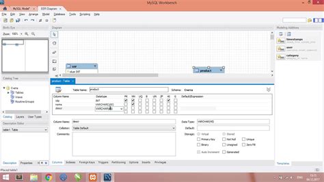 Создание базы данных в Mysql workbench