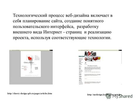 Создание дизайна и внешнего вида сайта