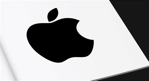 Создание дизайна логотипа Apple