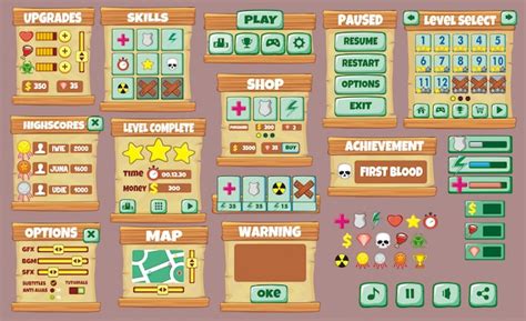 Создание игрового интерфейса для близнецов