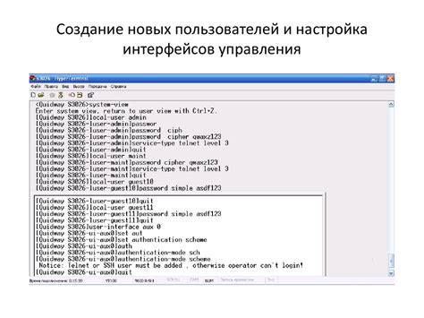 Создание и настройка Loopback-интерфейсов