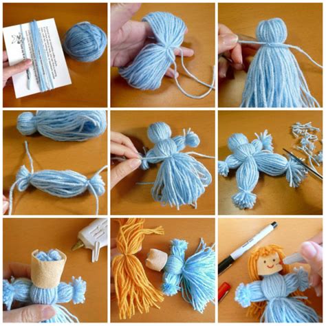 Создание коллекций уникальных игрушек из ниток и клея