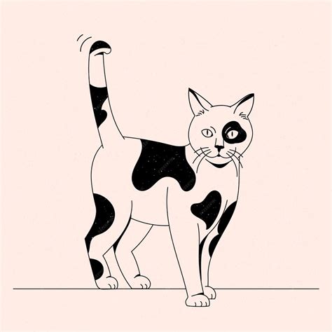 Создание контура кота