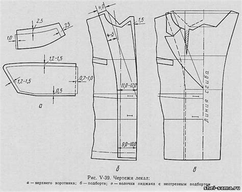 Создание лекала для специальных видов одежды