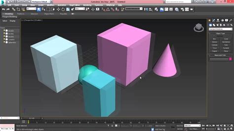 Создание основы для 3D-модели лестницы в программе 3ds Max