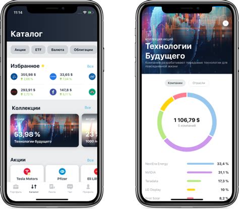Создание портфеля в Тинькофф Инвестиции