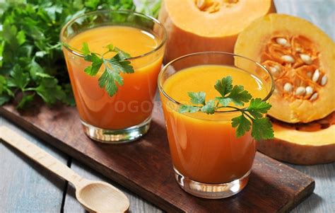 Сок из сырой тыквы