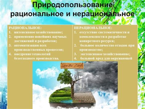 Сохранение природных ресурсов и поддержка устойчивого развития
