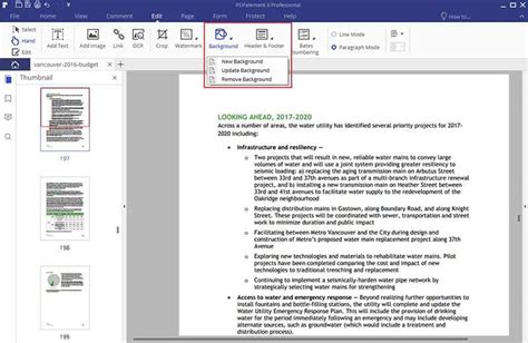 Сохранение PDF с прозрачным фоном