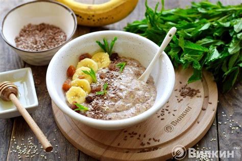 Сочетание льняной каши с другими продуктами для усиления полезного эффекта