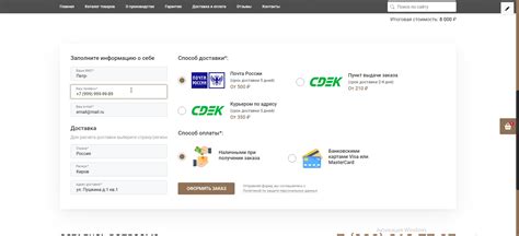 Способы доставки: как выбрать и оформить заказ