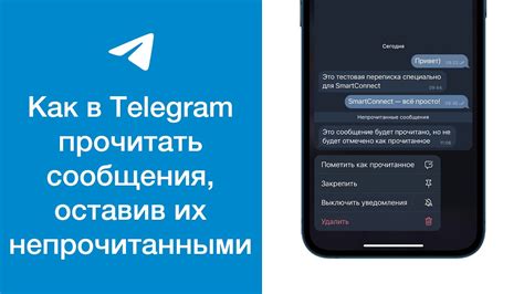 Способы скрыть сообщения в Telegram
