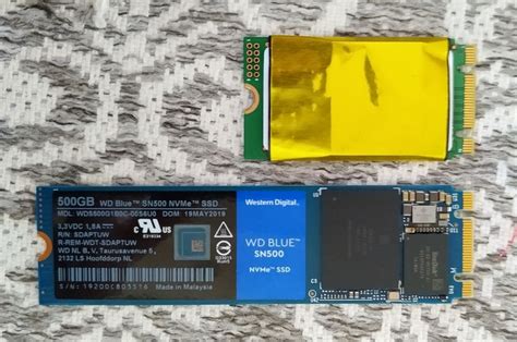 Способ 2: Установка второго SSD M2 с использованием адаптера