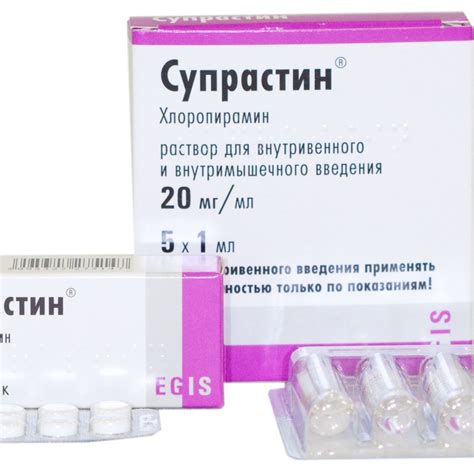 Супрастин перед прививкой: отзывы, безопасность, эффективность
