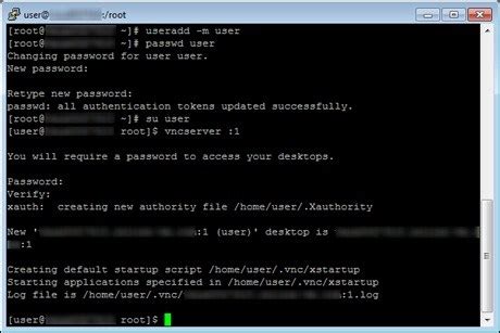Тестирование подключения к VNC Server