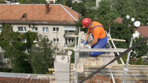 Техники безопасности при работе на плоской крыше
