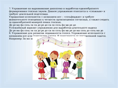 Техники развития диапазона голоса
