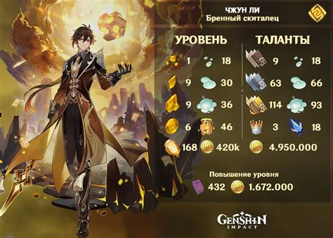Техники усиления Чжун Ли