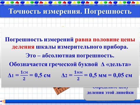 Точность измерения cos