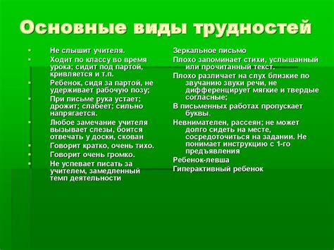 Трудности и проблемы при обучении заочно