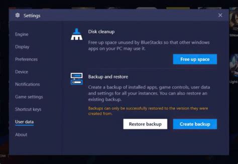 Увеличение размера BlueStacks