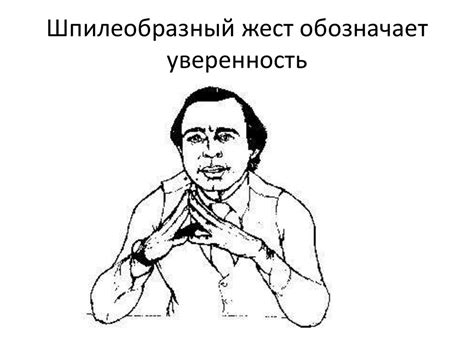 Уверенность и жесты