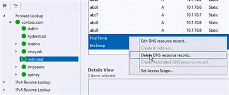 Удаление записей DNS о сервере WSUS
