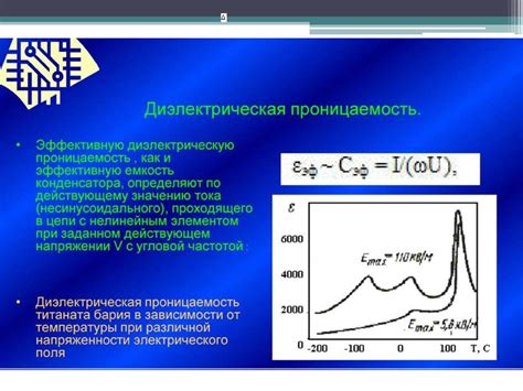 Уровни энергии и электрические свойства