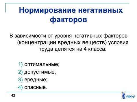 Усиление негативных факторов