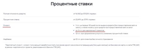 Условия оформления кредитного отпуска