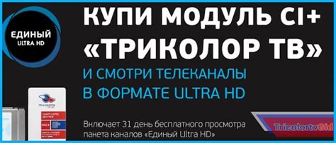 Успехи и достоинства Триколор Единый Ультра