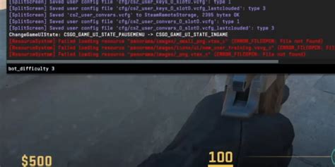 Установите сложность для ботов командой "bot_difficulty [сложность]"