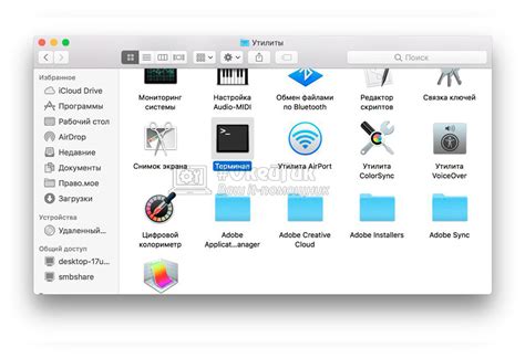 Установка браузера через терминал на macOS